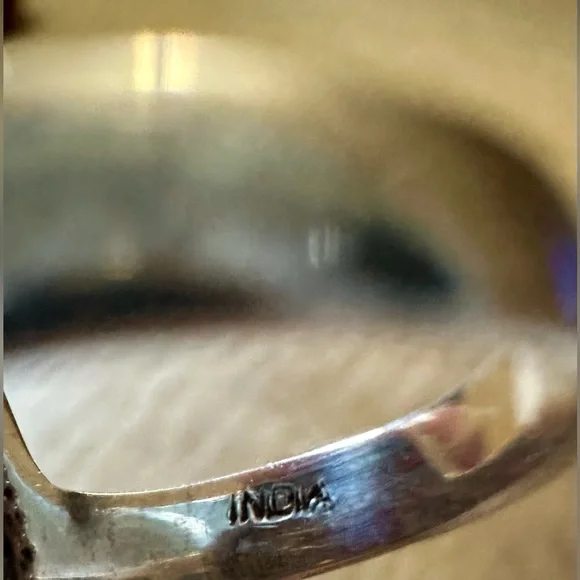 Nicky Butler Silver-Tone Ring with Purple Center Stone - Picture 5 of 9